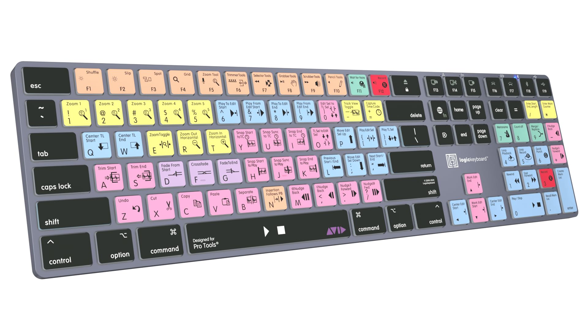 Logickeyboard TITAN バックライトキーボード【新品】 Amazon.com: Logickeyboard 'Titan' Wireless Backlit Designed